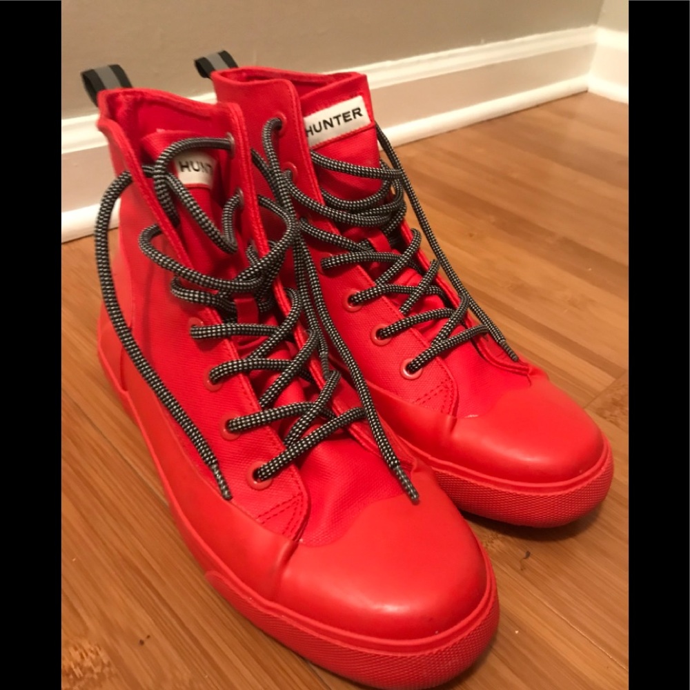 Hunter Unisex Lace-up Rain boots